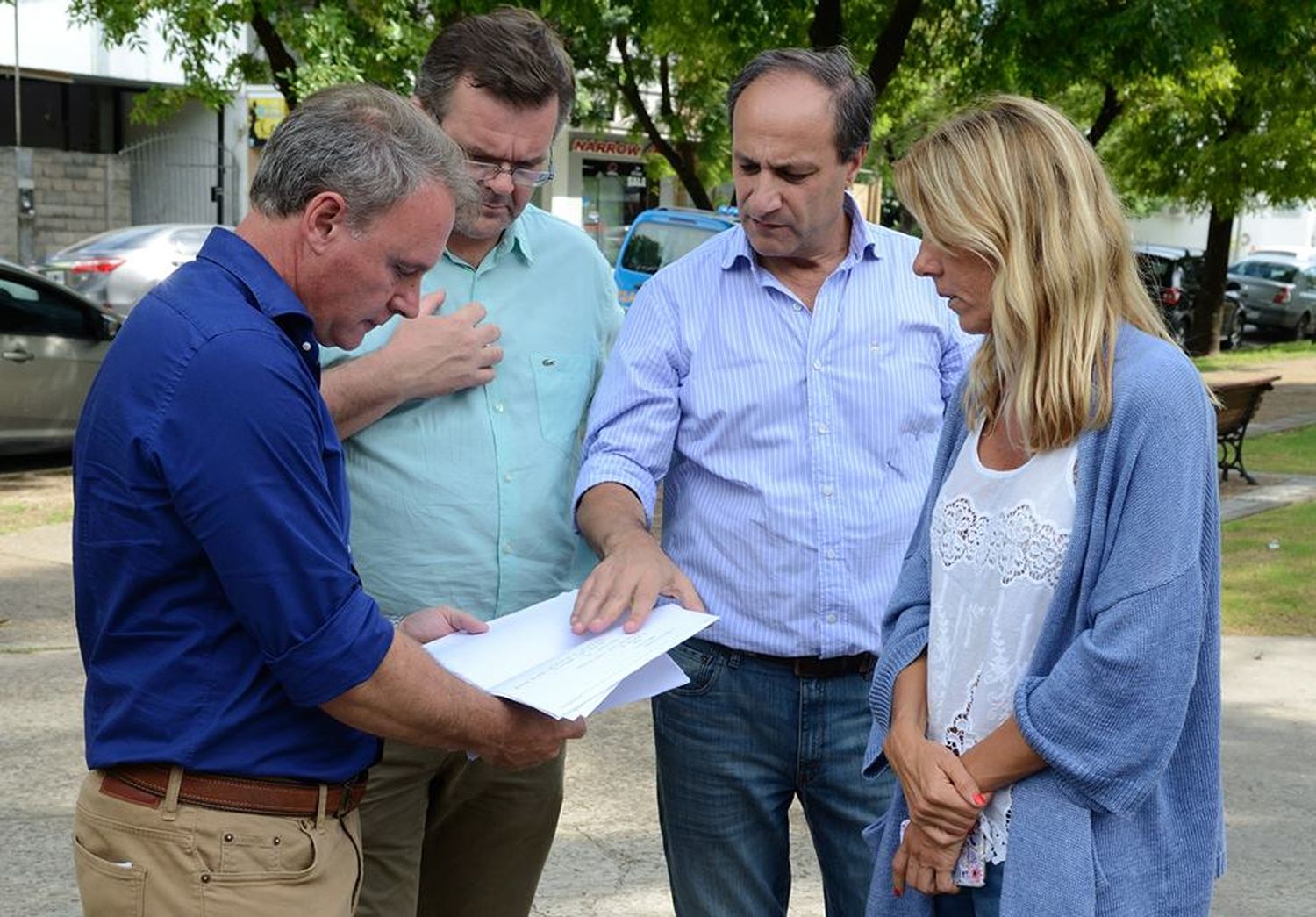 La subsecretaria de Habitat recorrió obras en Crespo