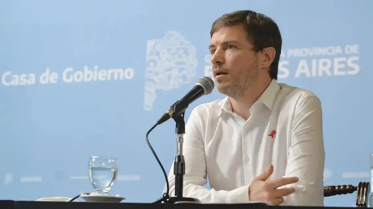 Augusto Costa, ministro de Producción bonaerense.