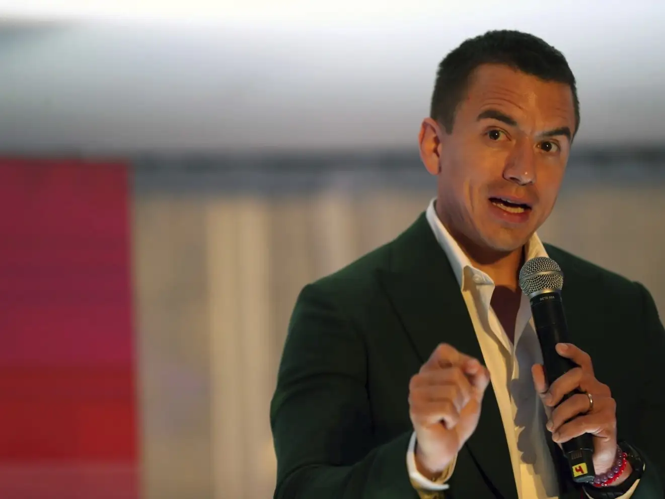 Daniel Noboa, presidente de Ecuador.