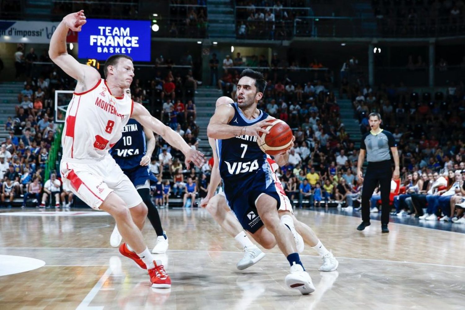 La selección se impuso frente a Montenegro