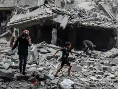 La niños enfermos en Gaza no cuentan con los alimentos y medicamentos indispensable