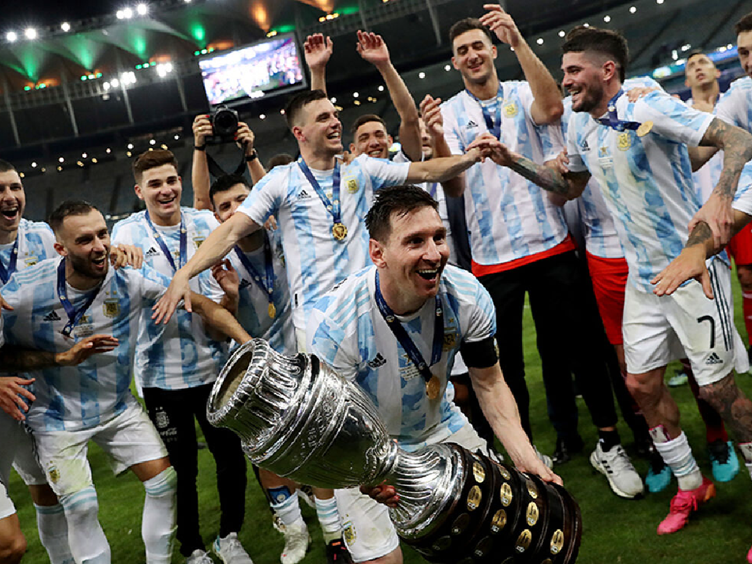 Argentina se mantiene quinta en el ranking de la Fifa