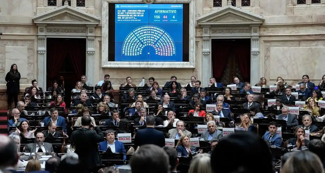 Media sanción en Diputados a la terna designada para la Defensoría de la Niñez. Crédito: HCDN.