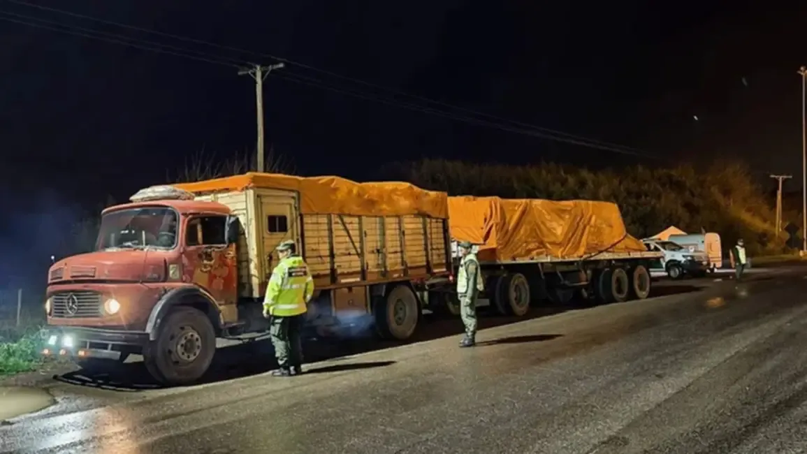 Camión con cargamento de remifentanilo
