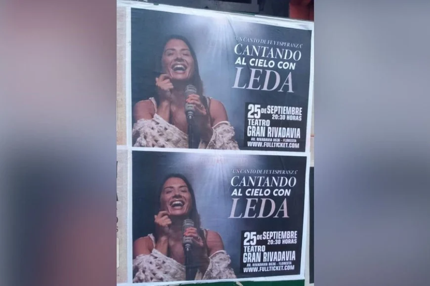 El vínculo comercial entre Leda y su productor coincide con el desembarco en Buenos Aires de la mujer. Foto: El Litoral