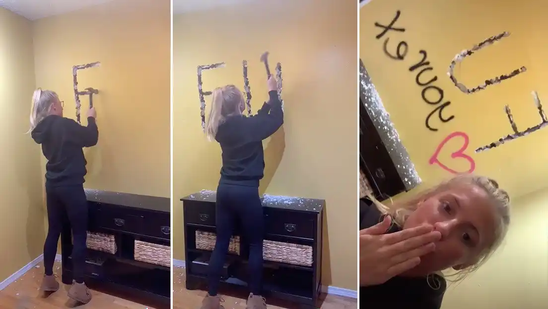 Tremendo: se vengó de su ex novio martillándole toda la casa