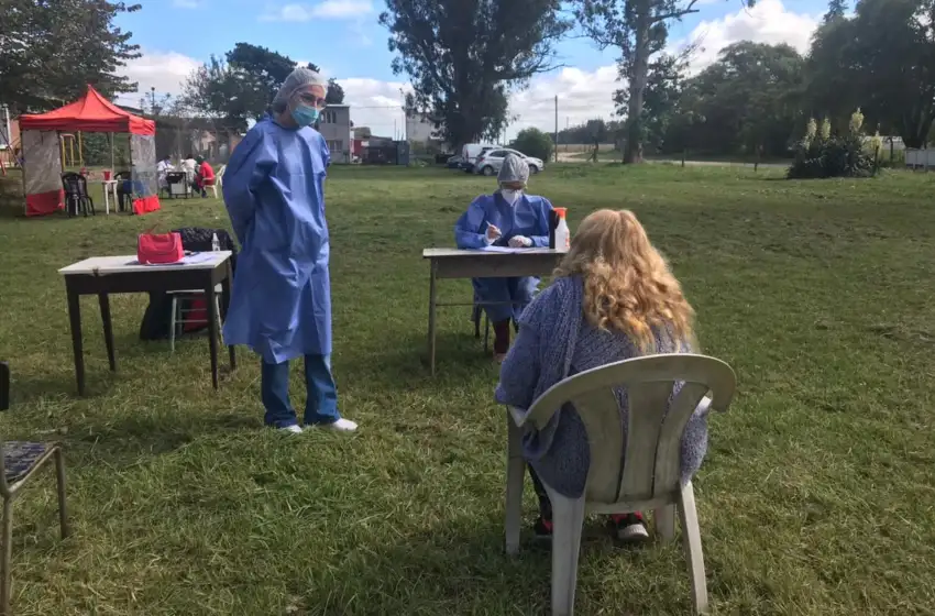 El Centro de detección COVID llega al barrio San Martín