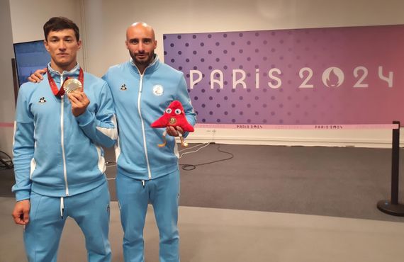 Bronce para Basiloff y Vázquez en París