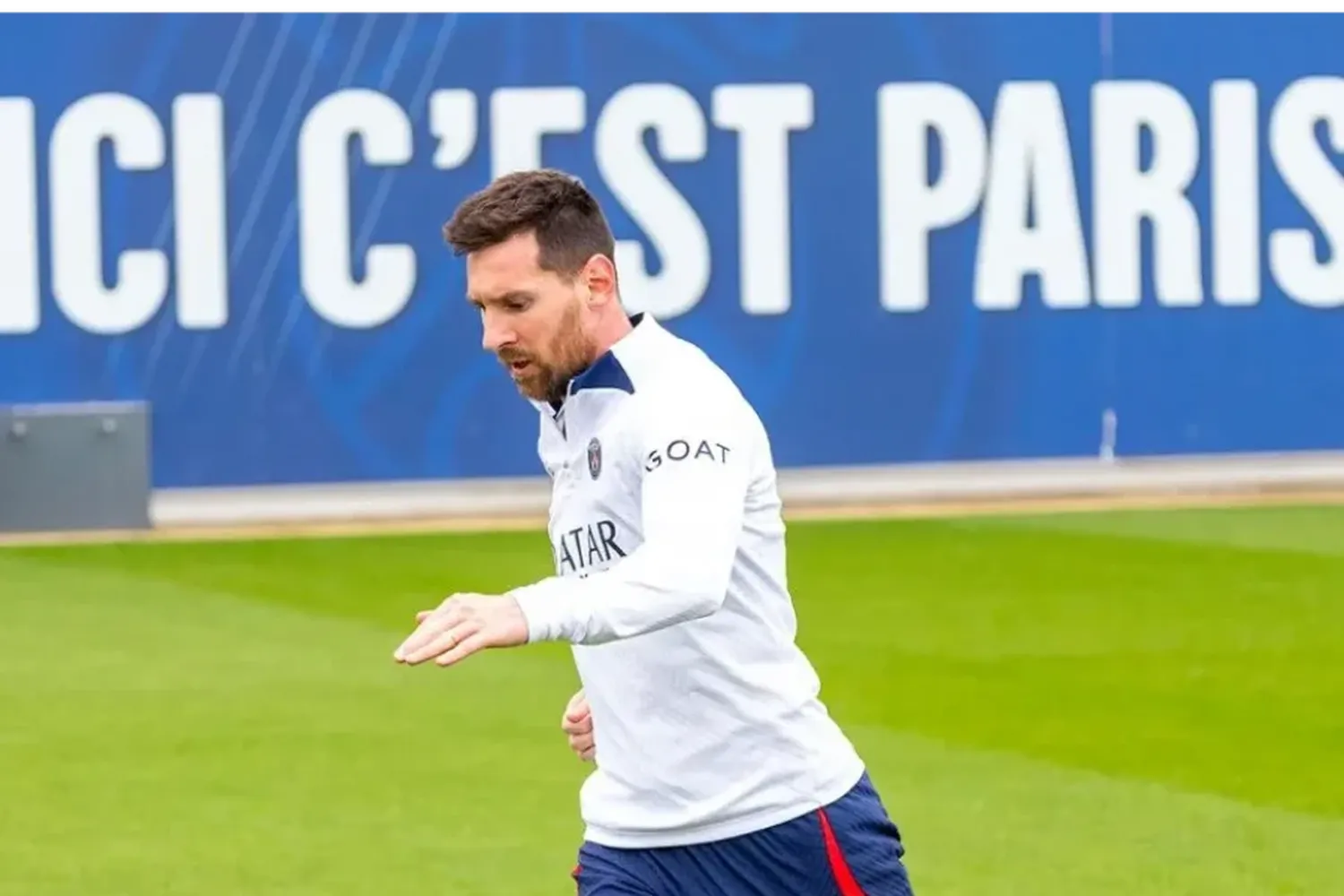 Messi regresó a los entrenamientos con el PSG