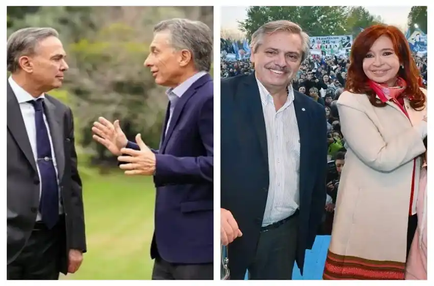 Fernández en el Monumento y Macri en un Club, los precandidatos cierran campaña en Rosario