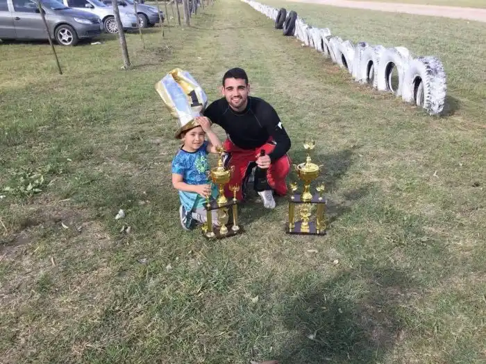 Nicolás Domínguez logró un nuevo título en los torneos del Karting del Sudeste