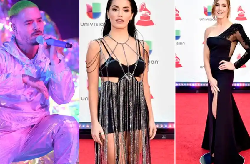 De J Balvin a Lali y la Sole: los looks de la alfombra roja en los Grammy Latinos