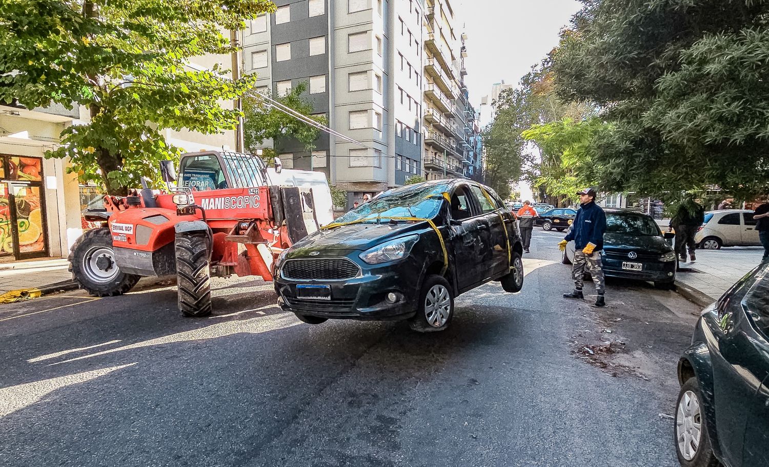 Se compactaron 2876 vehículos secuestrados por infracciones a las normas de tránsito