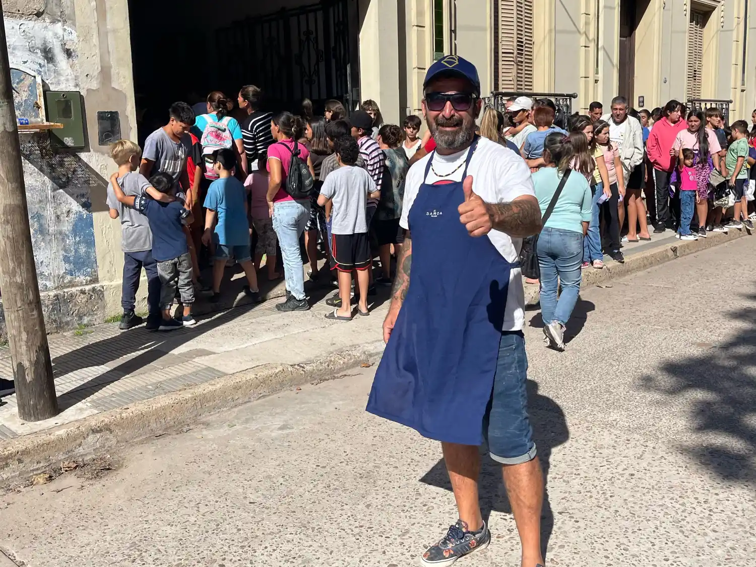Un gesto dulce: helados para los niños en una jornada solidaria
