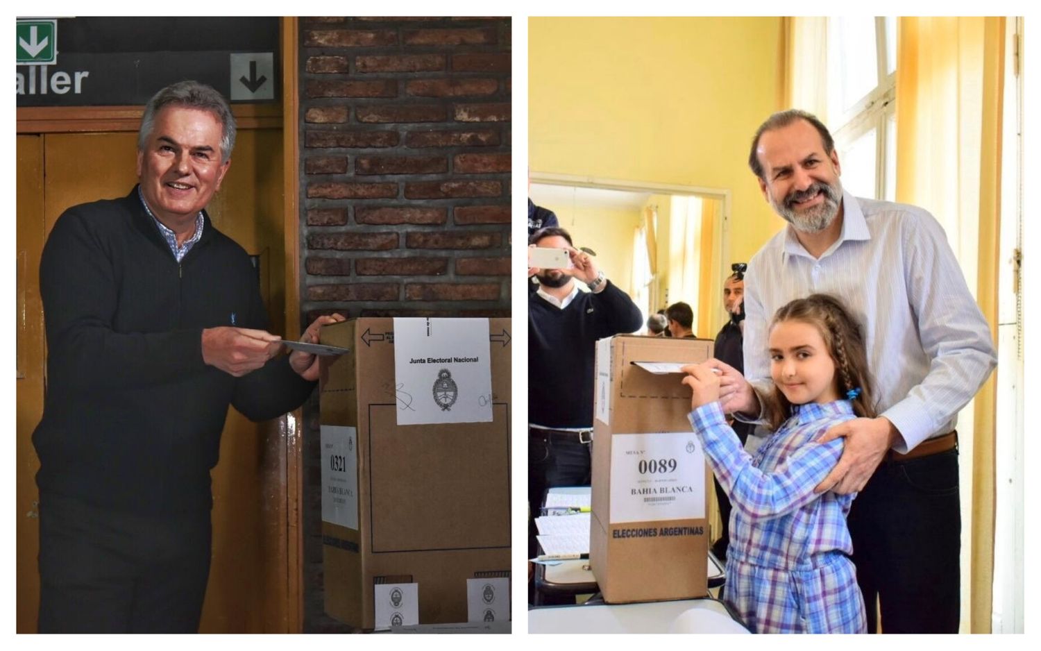 Elecciones en Bahía Blanca: Votaron Héctor Gay y Susbielles