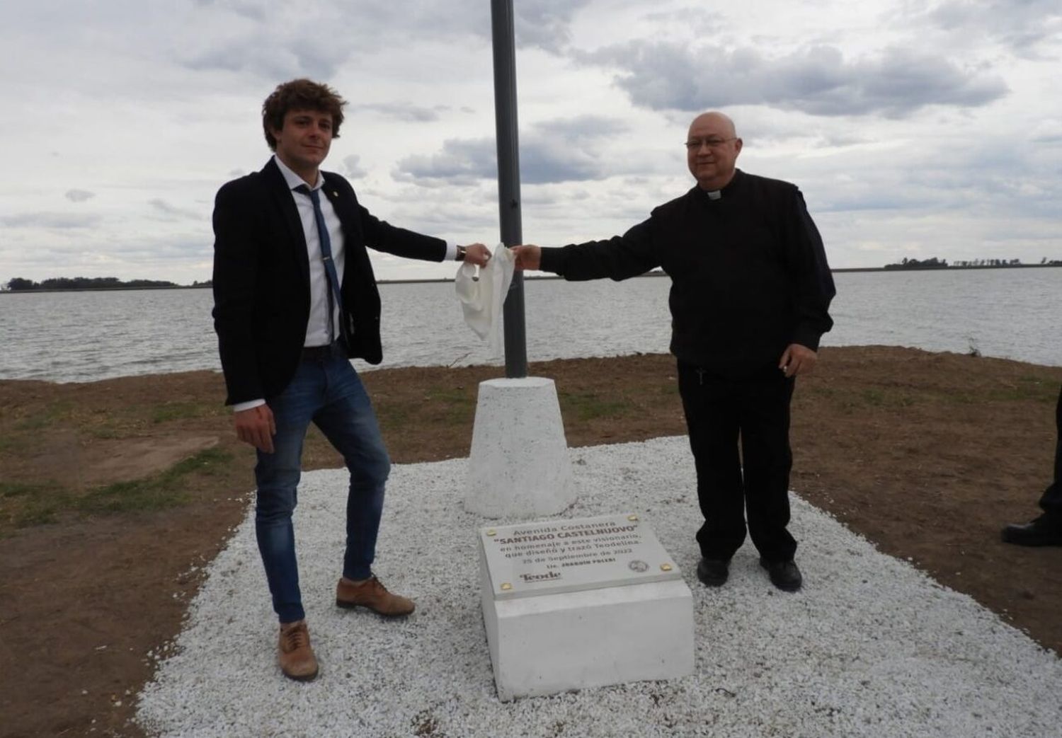 Teodelina inauguró la avenida Costanera y se embellece aún más de cara al verano