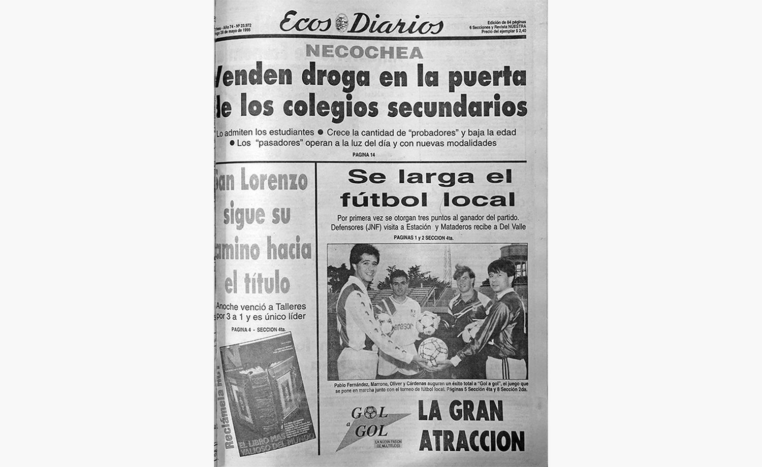 Domingo 28 de mayo de 1995