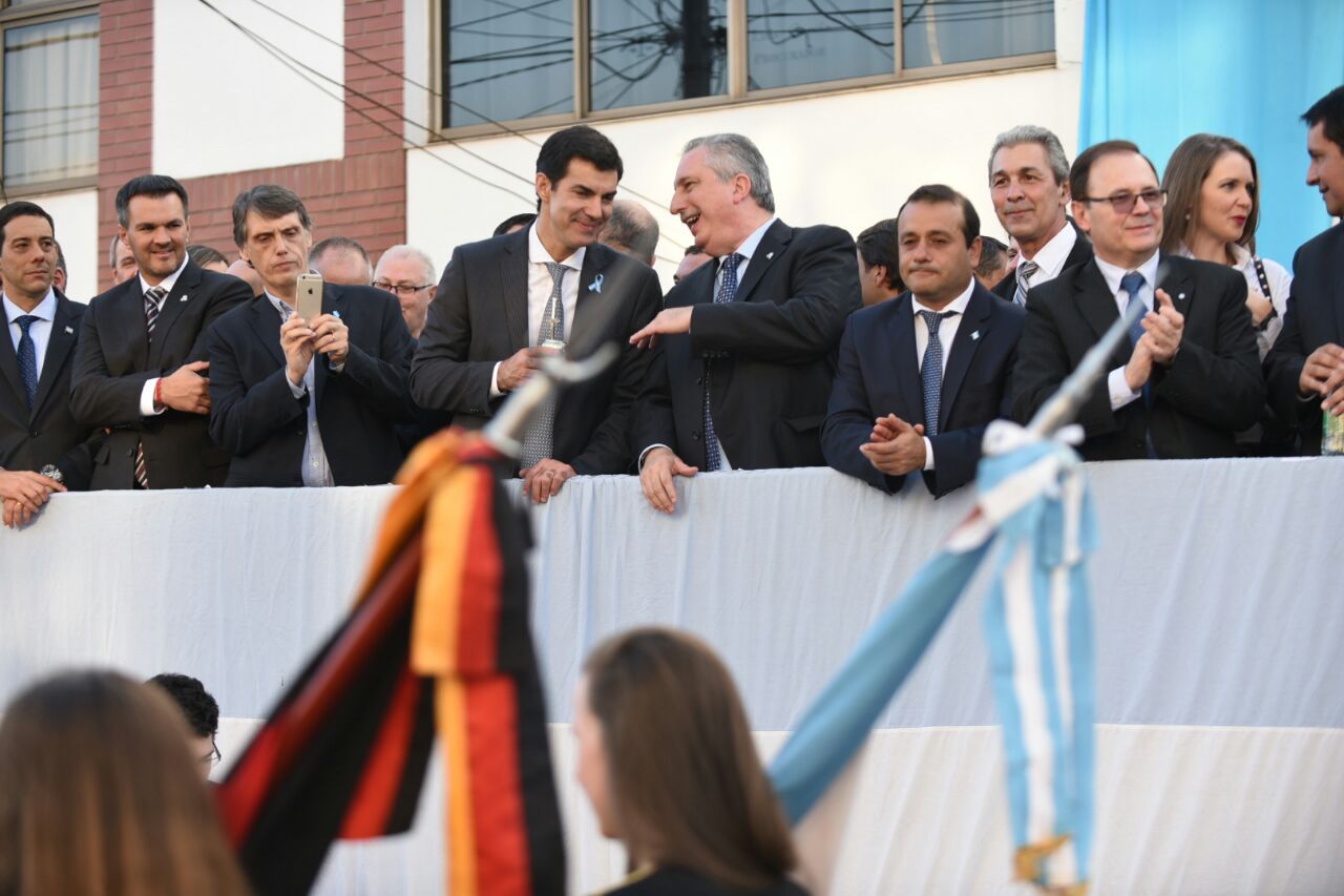 Urtubey participó en Misiones junto a Passalacqua de los actos por el 25 de mayo