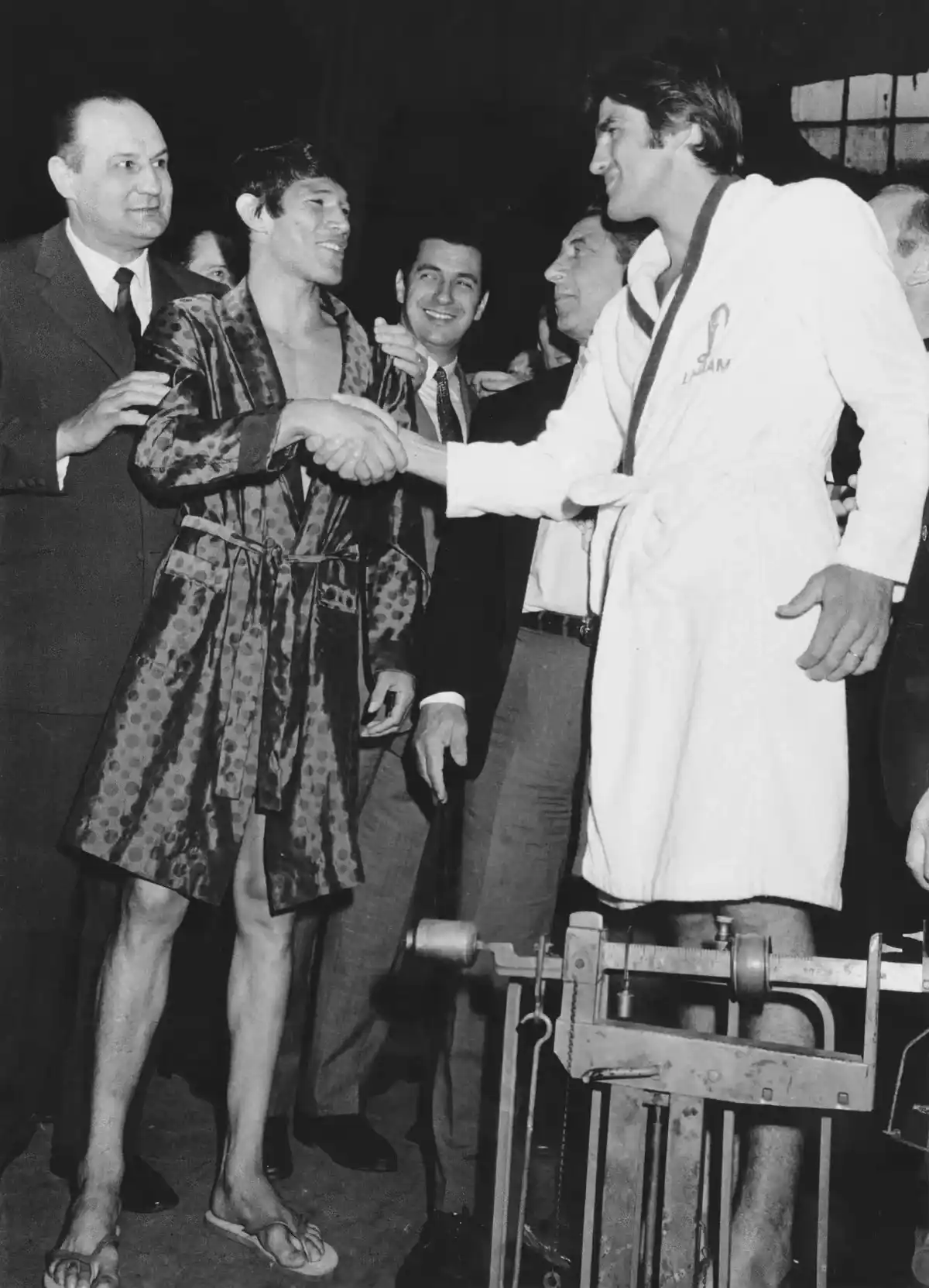 Monzón y Benvenuti fueron rivales y luego forjaron una amistad.