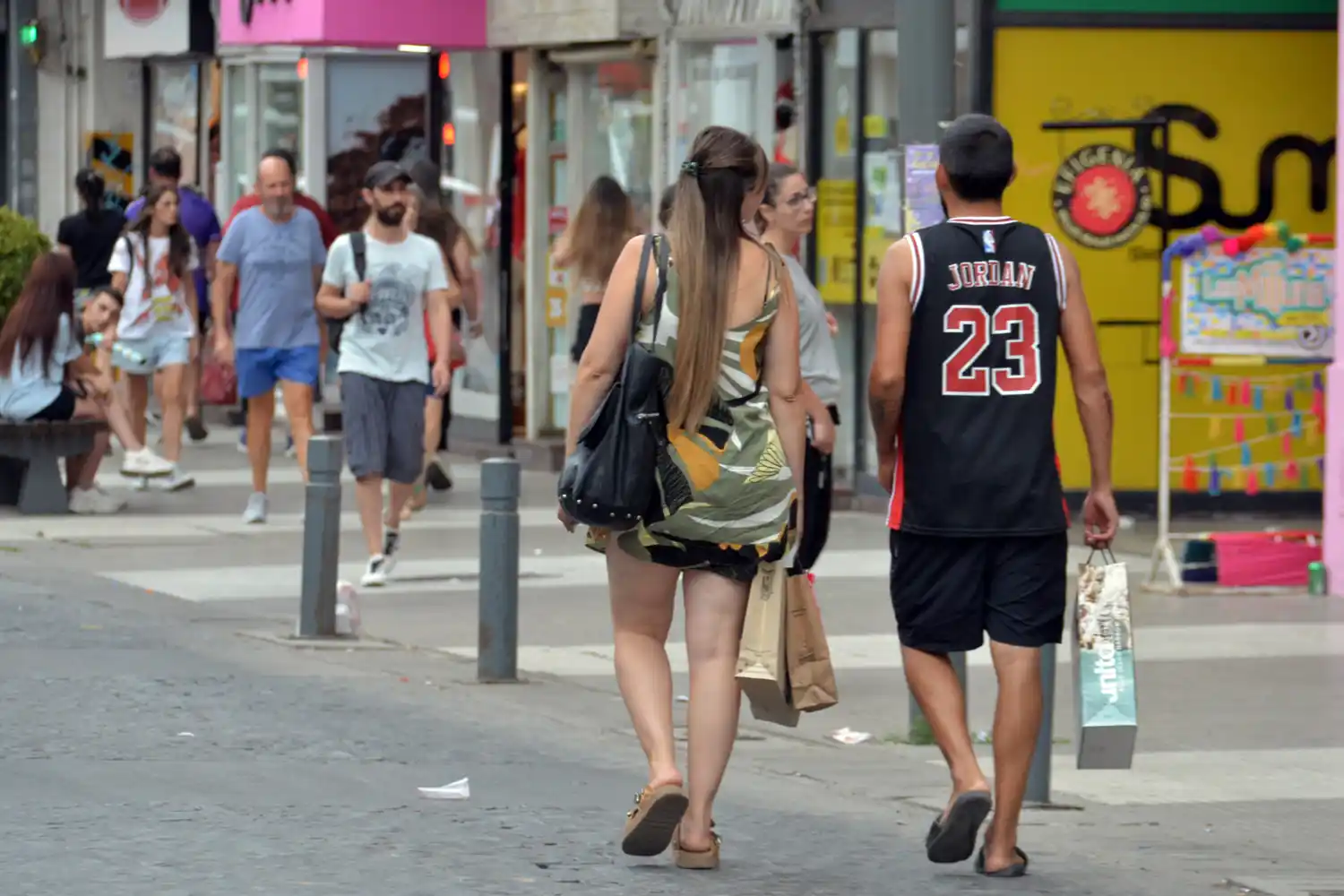 Panorama de navideñas en Tandil.