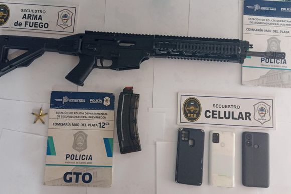 Un detenido por el ataque a tiros contra el frente de una casa y el robo de una moto