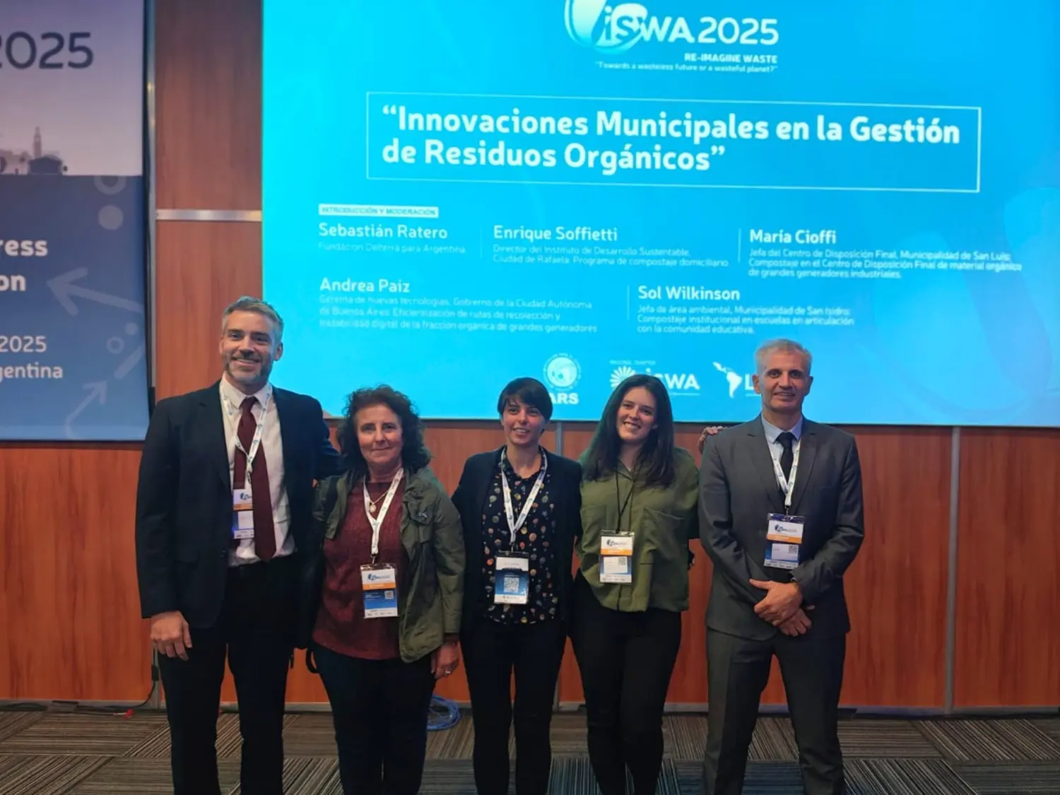 Rafaela participó del Congreso y Exposición Mundial ISWA 2025
