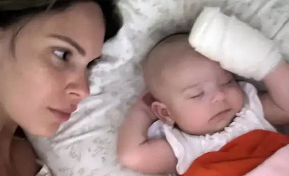 Barby Franco habló de la salud de su hija Sarah, que cumplió tres meses y permanece internada