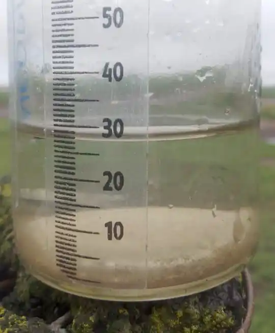 Las precipitaciones fueron generalizadas en toda la región