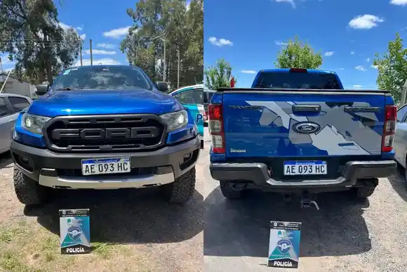 Le robaron la camioneta "a los tiros" a reconocido automovilista: Policía Vial la recuperó en un operativo sobre Ruta 9