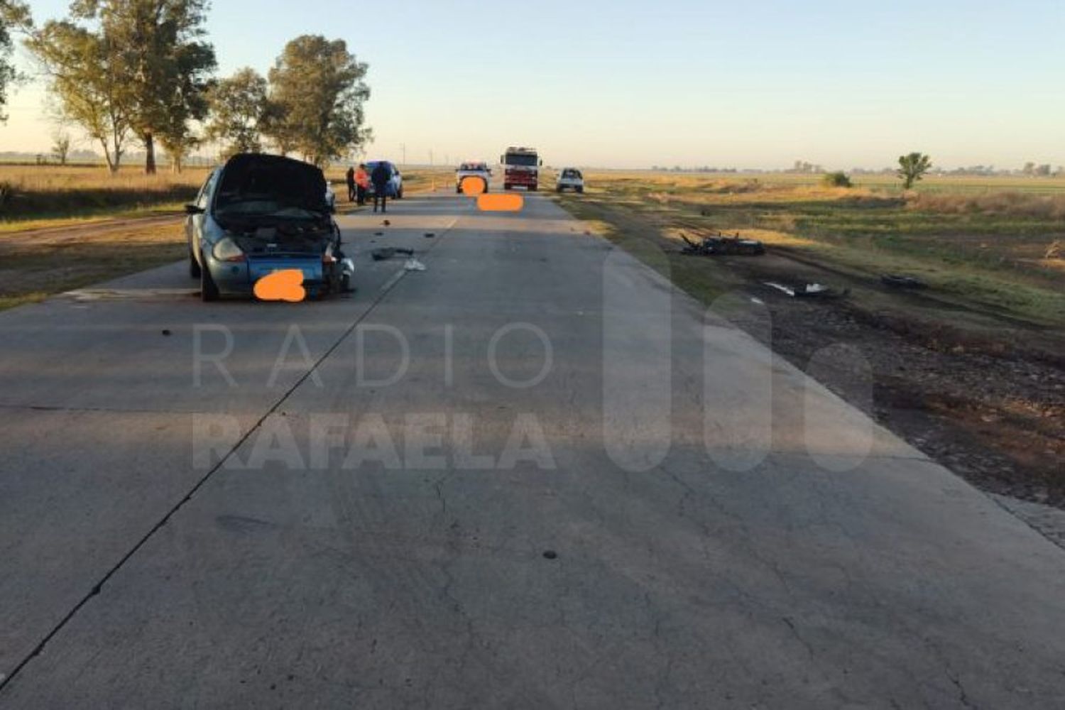 Fatal accidente: un joven de 21 años falleció y otro se encuentra grave tras un fuerte choque en RP1 de Córdoba