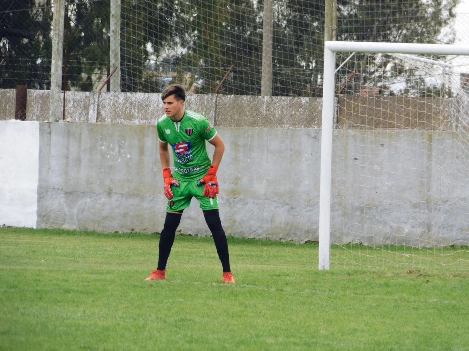 Tomás Pérez Pinto, arquero de Ferro.