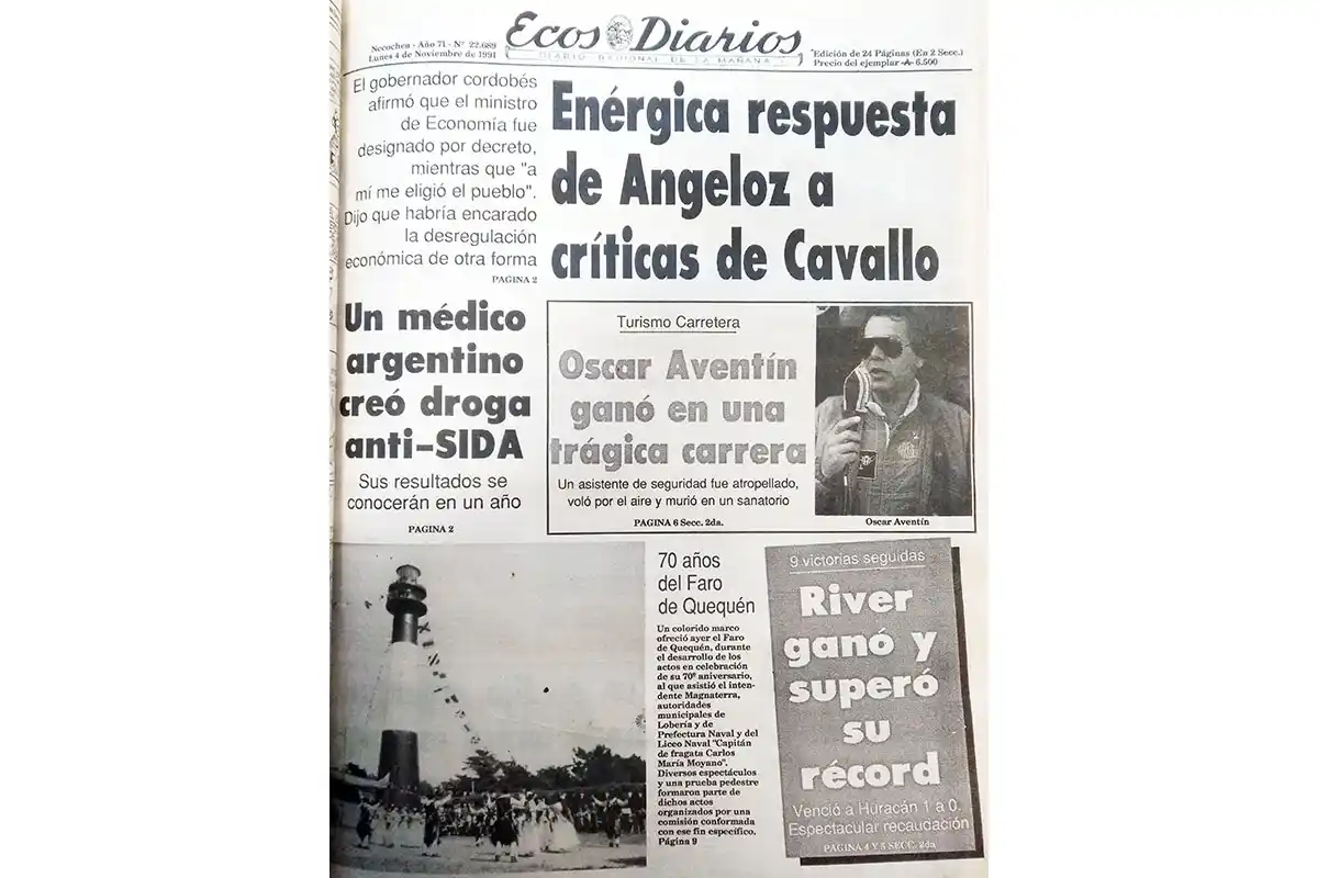 Lunes 4 de Noviembre de 1991