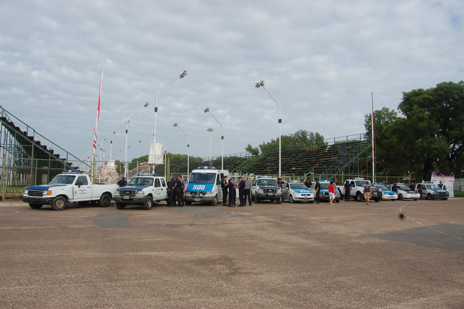 Se puso en marcha el operativo  policial en el inicio del Carnaval