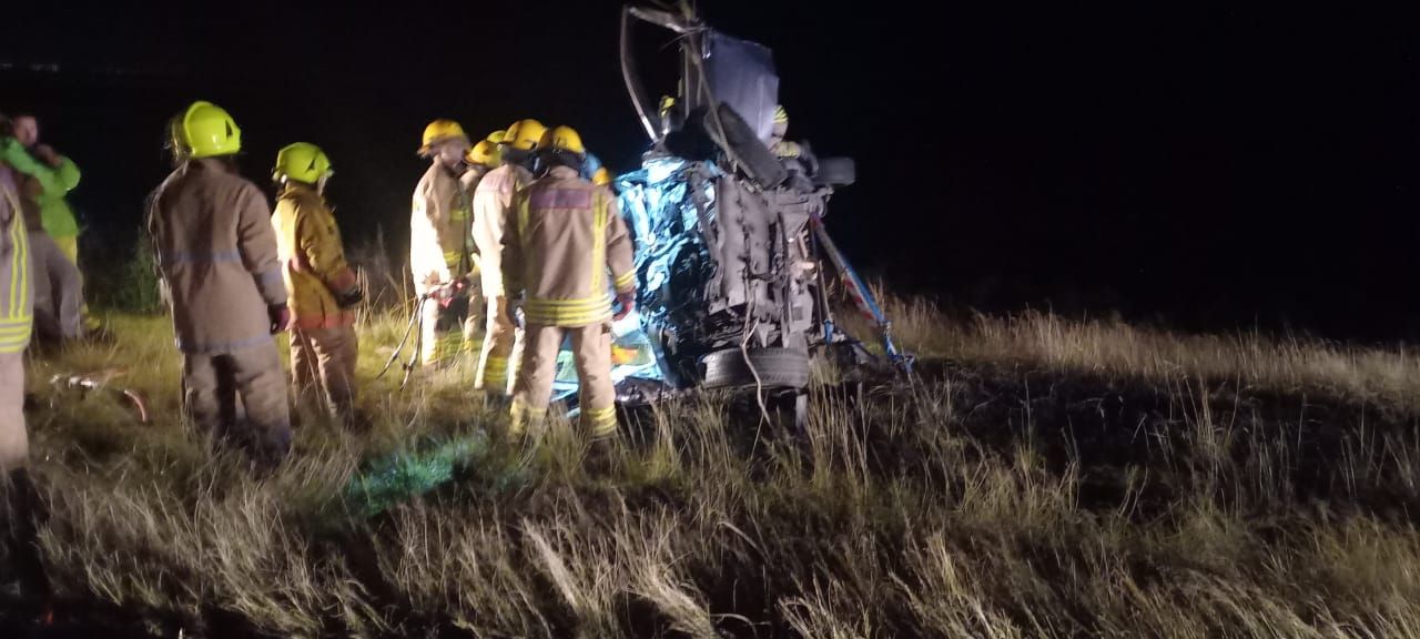 Trágico accidente vial en el viaducto que une las ciudades de Victoria y Rosario