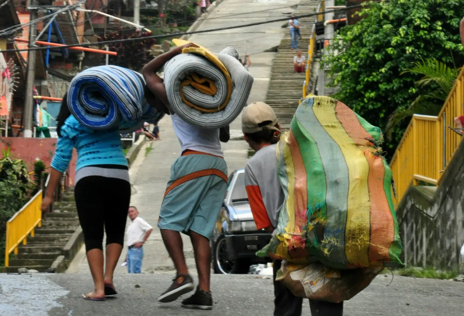 Desplazamiento masivo de familias en el Caquetá
