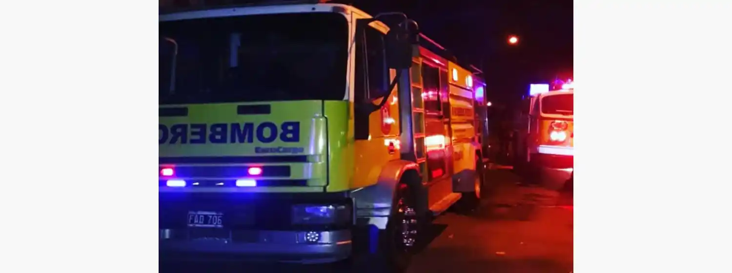 Incendio en una vivienda deshabitada