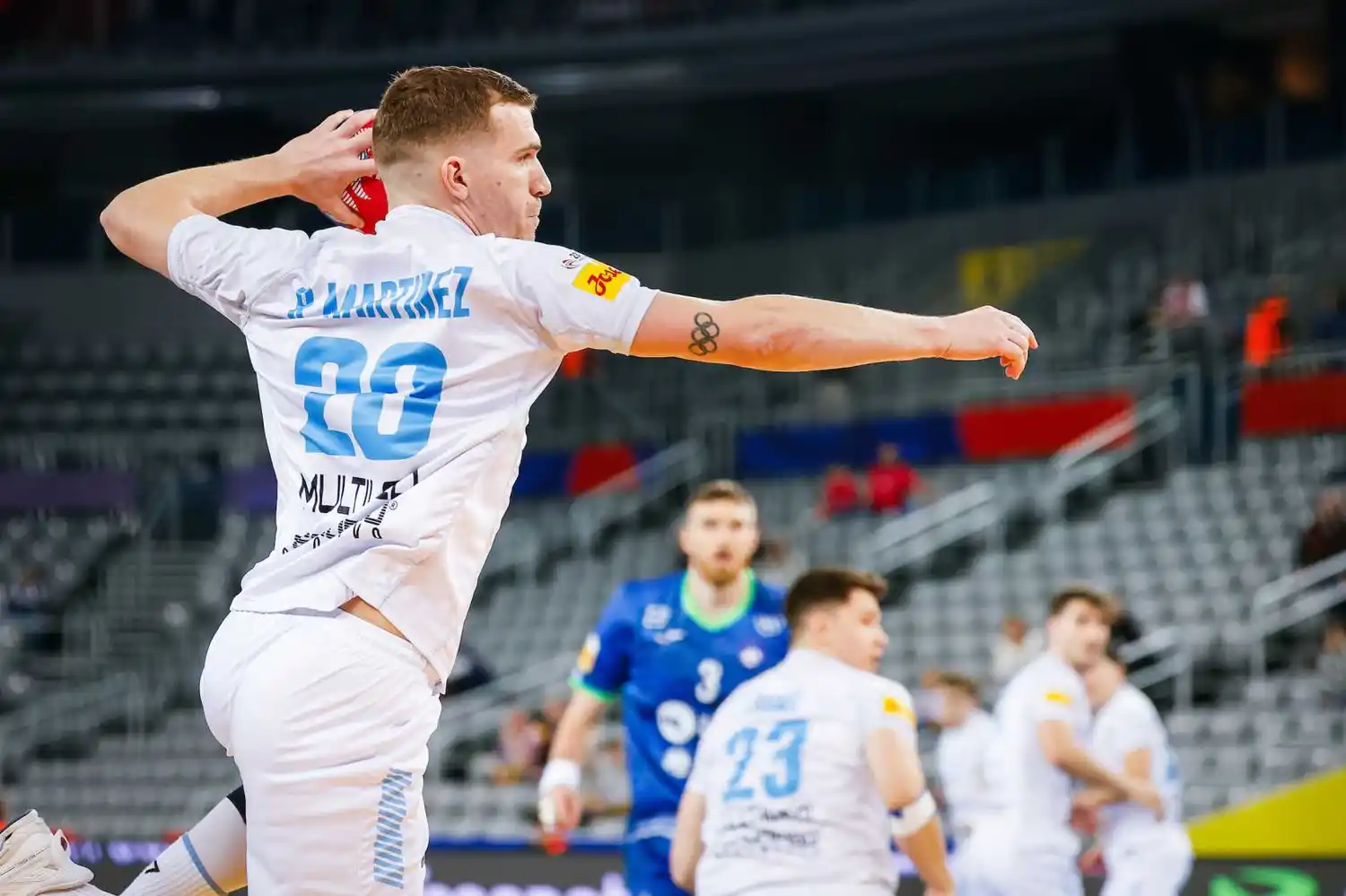 Los Gladiadores perdieron ante Eslovenia.