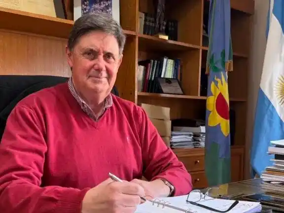 Miguel Gargaglione, intendente de San Cayetano