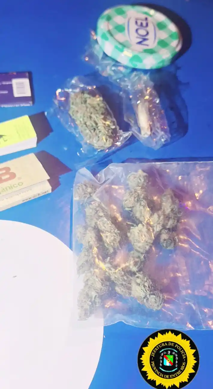 Detuvieron a un hombre por tenencia ilegal de estupefacientes