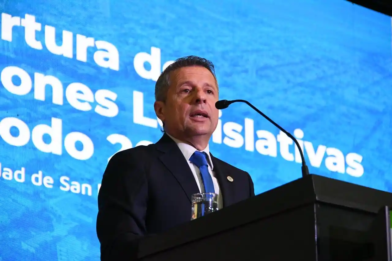 El intendente encabezó la apertura de sesiones ordinarias del Concejo Deliberante en un acto en el Superdomo.