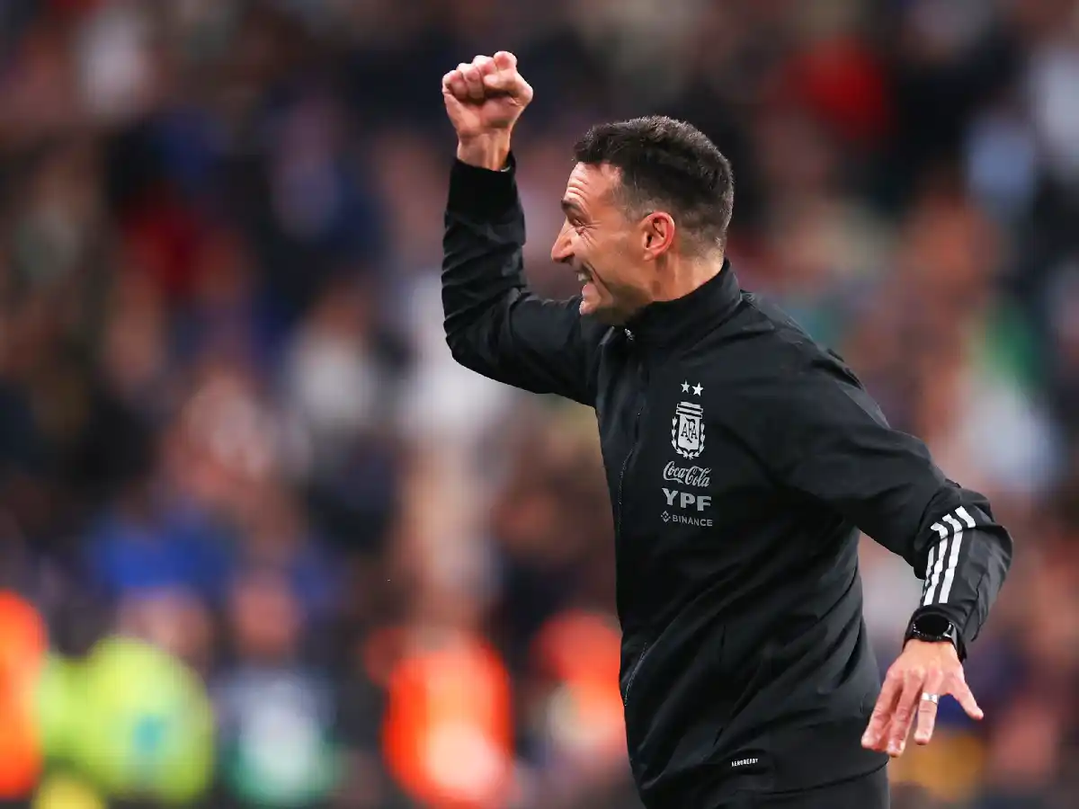 “La gente disfruta con este equipo”, destacó Scaloni