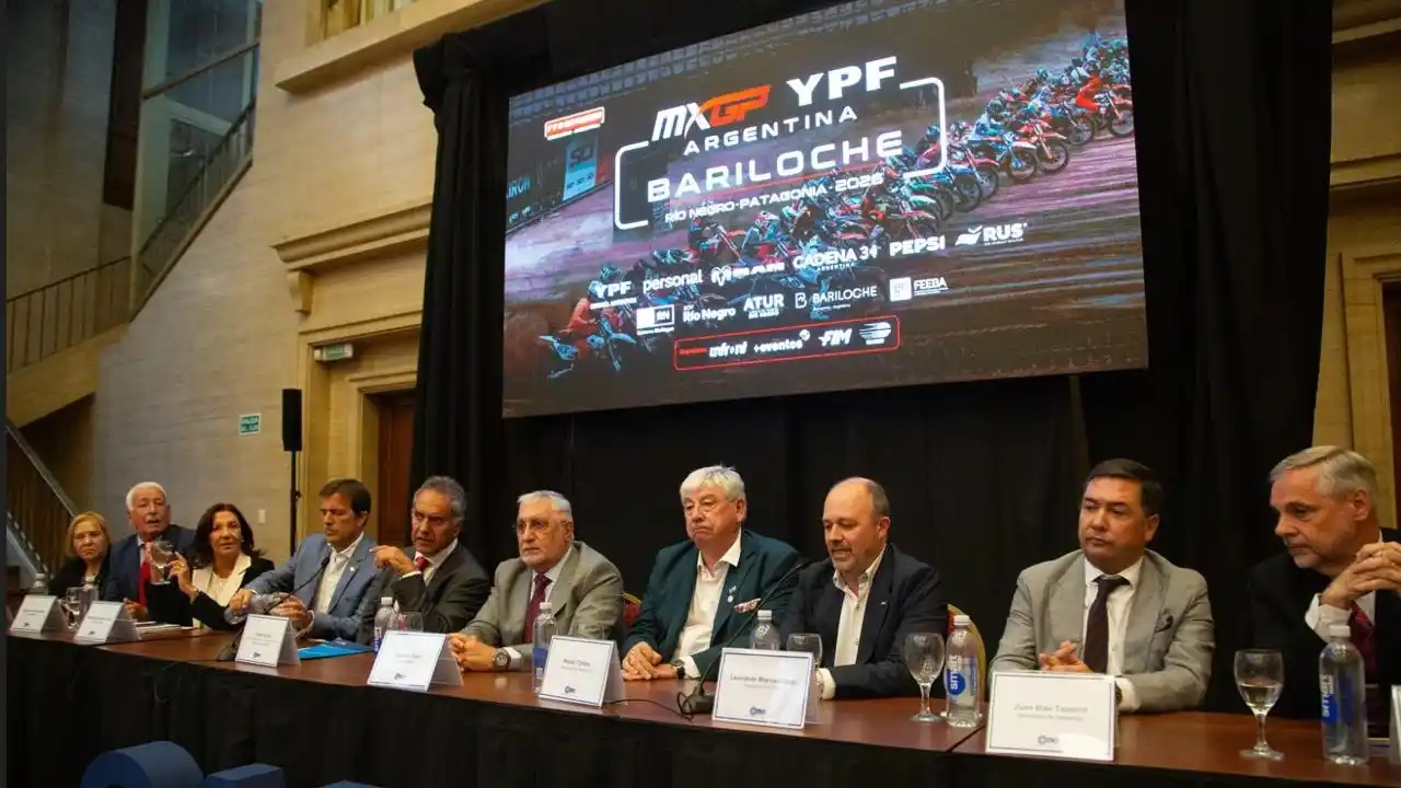 Bariloche se presentó en Buenos Aires como sede de apertura del Mundial de Motocross 2026