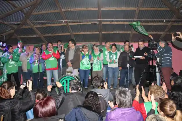 Elecciones ATE: La Lista Verde ANUSATE realizó el cierre de campaña provincial en Gualeguay