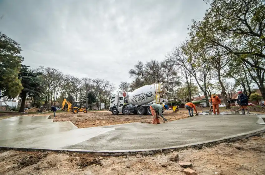 Avanzan las obras para recuperar espacios verdes de Mar del Plata