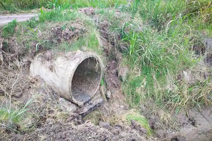 Arreglo de alcantarilla entre Estación Yeruá y Los Sauces, no habrá paso vehicular 