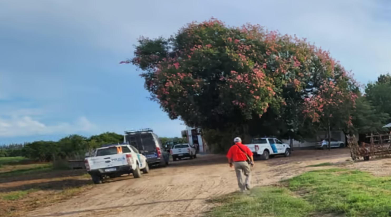 La zona donde fue hallada la mujer, tras 36 horas a la intemperie, escondida.