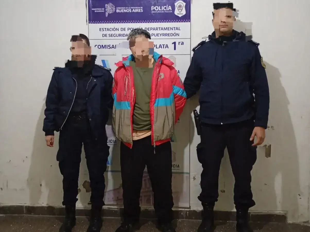 Un hombre de 28 años fue aprehendido en las últimas horas en la intersección de Tomás Guido y French.
