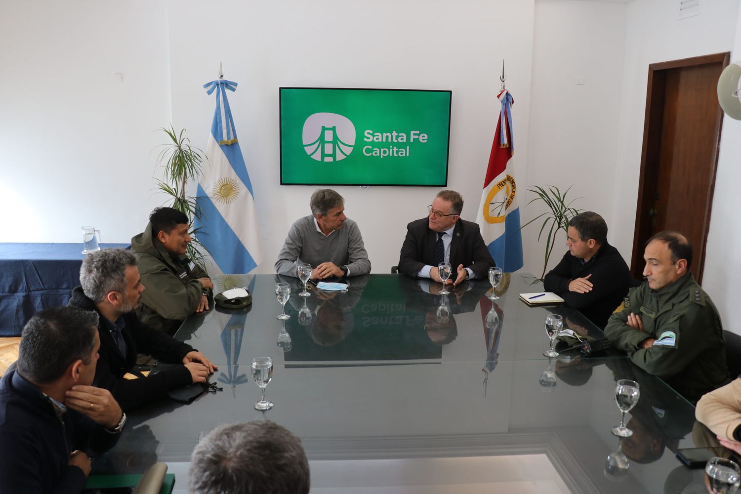 Gendarmería desembarca en la ciudad de Santa Fe