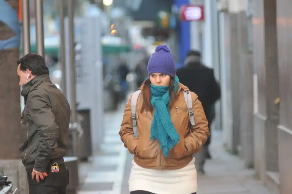 La temperatura la mínima fue de 0°