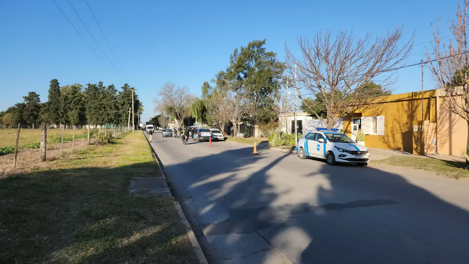 accidente luis maggi policia patrullero choque accidente gur tarde - 1